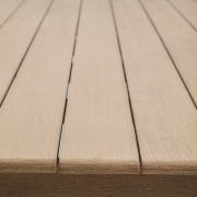 Zestaw ogrodowy Sori stół + 6 krzeseł beżowy Kave Home