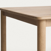 Zestaw ogrodowy Sori stół + 6 krzeseł beżowy Kave Home