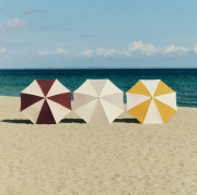 Parasol ogrodowy Terrazza Octagon burgundowy HAY