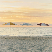 Parasol ogrodowy Terrazza Octagon burgundowy HAY