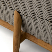 Sofa ogrodowa Elunda 2-osobowa Kave Home