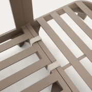 Zestaw ogrodowy Nerano 3-osobowy beżowy kave home