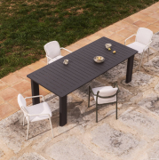 Krzesło ogrodowe Linosa kremowe Kave Home