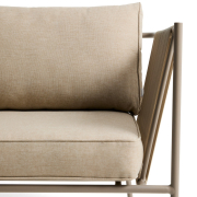 Sofa ogrodowa Zivia beżowa Kave Home