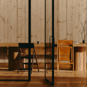 Krzesło składane Flat naturalne Frama