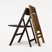 Krzesło składane Flat czarne Frama