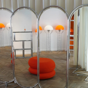 Lampa przenośna Wire pomarańczowa Verpan