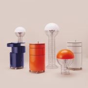 Lampa przenośna Wire pomarańczowa Verpan