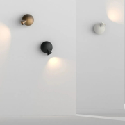 Lampa ścienna Tortuga antracytowa Martinelli Luce