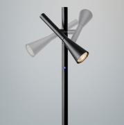 Lampa podłogowa Colibri biała Martinelli Luce