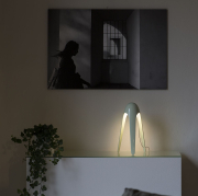 Lampa stołowa Cyborg fioletowa Martinelli Luce