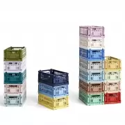 Skrzynka Colour Crate mała antracytowa HAY