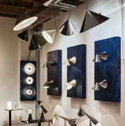 Lampa wisząca Pose 43 cm srebrna Tom Dixon