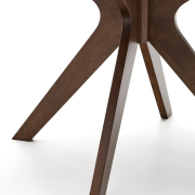Stół Naanim 100 cm orzech kave home