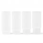 Szklanka Ripple wysoka różowa 4 szt. Ferm Living