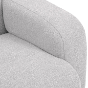 Sofa 2-osobowa Molino jasnoszara Micadoni