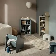 Krzesełko dziecięce Slope niebieskie Ferm Living