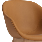 Krzesło AAC 213 naturalny dąb - Sense cognac Hay
