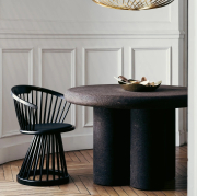 Krzesło Fan czarne Tom Dixon