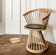 Krzesło Fan naturalne Tom Dixon
