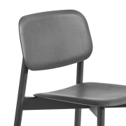 Krzesło Soft Edge 60 czarny dąb HAY