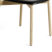 Krzesło Soft Edge 60 naturalny dąb - Sense black HAY
