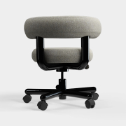 Fotel biurowy Fat Clay Boucle Tom Dixon