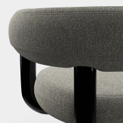 Fotel biurowy Fat Clay Boucle Tom Dixon