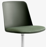 Krzesło biurowe Rely HW22 Bronze Green - Canvas 0926 Andtradition