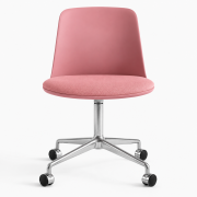 Krzesło biurowe Rely HW22 Soft Pink - Vidar 0622 Andtradition