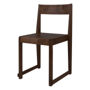 Krzesło Chair 01 ciemnobrązowe Frama