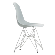 Krzesło Eames Plastic Side Chair RE DSR jasnoszare Vitra