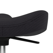 Krzesło ergonomiczne Move Compact ciemnoszare, naturalne drewno Varier