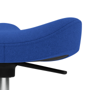 Krzesło ergonomiczne Move Compact niebieskie, czarne drewno Varier
