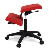 Krzesło ergonomiczne na kółkach Wing czerwone, Revive 634 Varier