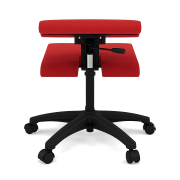 Krzesło ergonomiczne na kółkach Wing czerwone, Revive 634 Varier