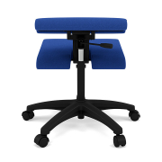 Krzesło ergonomiczne na kółkach Wing niebieskie, Divina 756 Varier