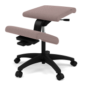 Krzesło ergonomiczne na kółkach Wing szaro-oliwkowe, Re-wool 648 Varier