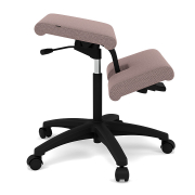 Krzesło ergonomiczne na kółkach Wing szaro-oliwkowe, Re-wool 648 Varier
