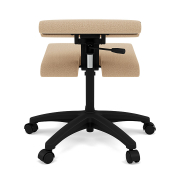 Krzesło ergonomiczne na kółkach Wing beżowe, Vidar 0323 Varier