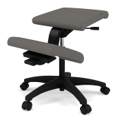 Krzesło ergonomiczne na kółkach Wing szare, Revive 164 Varier