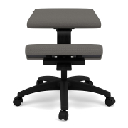 Krzesło ergonomiczne na kółkach Wing szare, Revive 164 Varier