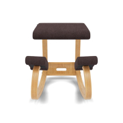 Krzesło ergonomiczne Variable ciemnobrązowe, jasnobrązowe drewno Varier