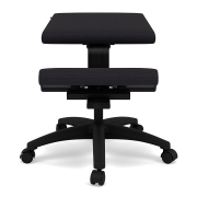 Krzesło ergonomiczne na kółkach Wing ciemnoszare, Revive 194 Varier