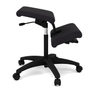 Krzesło ergonomiczne na kółkach Wing ciemnoszare, Revive 194 Varier