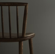 Krzesło Eter dąb przydymiony Bolia