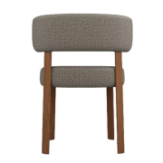 Krzesło Glen orzech, tkanina Kalix Sand Calligaris