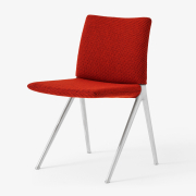 Krzesło Kape IF7 podstawa polerowane aluminium - tapicerka Sisu 0655 Andtraditio