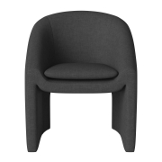 Krzesło Mielo antracytowe Bolia