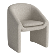 Krzesło Mielo piaskowe Bolia